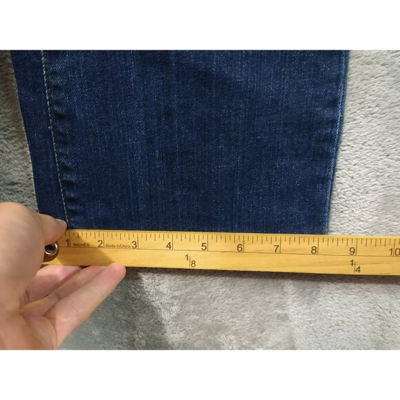 Levis Jeans Womens 30x32 Blue Denim Slight Curve Bootcut Skinny Modern Rise - Picture 6 of 13